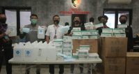 Polrestabes Surabaya Gagalkan Peredaran Masker Dan Sanitizer Ilegal