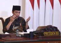 Presiden Jokowi Bayar Zakat Ke BAZNAS via Teleconfrence