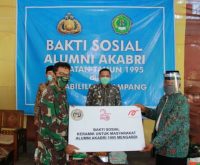 Alumni Akpol Dan Akabri 1995 Gelar Bansos Sambut Silver Reuni 25 Tahun Pengabdian