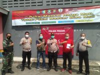 Vaksinasi Merdeka, Kapolsek Pinang targetkan 850 orang per hari Tervaksin