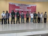 Sinergitas TNI-POLRI Gelar Vaksinasi Mahasiswa Di UIN Banten