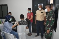 Serbuan Vaksinasi Kodam IV/Diponegoro Sasar 437 Karyawan PT. Rimba Karya Pratama Karangawen