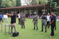 Perkuat Sinergitas, Kapolda Banten Latihan Menembak Bersama Kajati dan Kompolnas