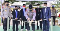 Kapolri Resmikan Gedung Baru Ponpes Assalam Dan Tinjau Vaksinasi se-Jawa Barat