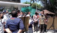 Jajaran polres pelabuhan Tanjung Priok Kawal Ketat 5 Mentri saat kunjungan