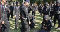 Satbrimob Polda Banten Laksanakan Apel Gelar Pasukan Dalam Rangka Pengamanan Pilkades 2021