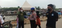 Patroli Dialogis, Satpolair Polres Serang Kota Polda Banten Himbau Tidak ada Kerumunan Di Pantai Gope