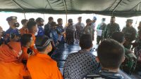 Personel Ditpolairud Polda Banten Ikuti Tactical Floor Game Latihan Operasi Penanggulangan Bencana
