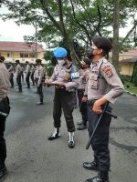Provos Polda Banten Laksanakan Penegakan Disiplin Kepada Personel Direktorat Samapta
