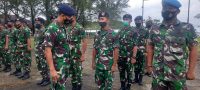 Komandan Pangkalan TNI AL Simeulue Pimpin Apel Khusus Awal Tahun 2022