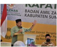 Raker Baznas Kabupaten Sumedang, Di Buka Oleh Bupati