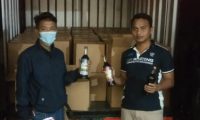 Polres Sumedang Amankan 1000 Botol Miras Di Jatinangor