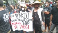 Aksi Demo Nelayan Kab.Pati Tuntut DPRD Agar Jangan Membebani Dengan PNBP Yang Tinggi