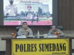 Puslitbang Polri Kunjungan ke Polres Sumedang, Persiapan Jelang Pemilu 2024