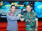 Hadir Dalam Apel Dansat TNI AD, Kapolri : Sinergitas TNI-Polri Kunci Utama Wujudkan Indonesia Emas 2045