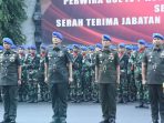 Letjen TNI Chandra W. Sukotjo Pimpin upacara laporan Corps Perwira Menengah Serta Serah Terima Jabatan Danyonpomad Puspomad