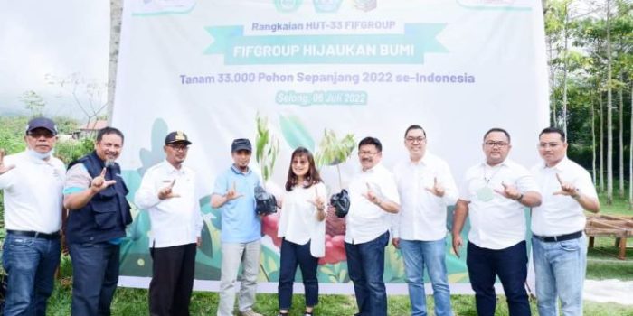 Kemilau HUT ke-33 Tahun: Giliran Lombok, FIFGROUP Lanjutkan Tanam 33.000 Pohon