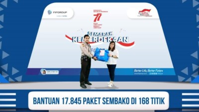 Luar Biasa FIFGROUP Tebar 17.845 Paket Sembako Nusantara 2022 Di 168 Titik