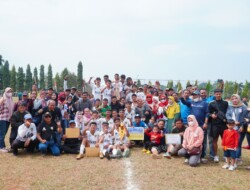 Danpusenarhanud Bersama Pemerintah Kota Cimahi, Tutup Kompetisi Sepak Bola U-13 dan15