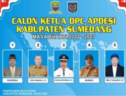 Melalui Muscab Welly Sanjaya Terpilih Sebagai Ketua DPC Apdesi Kabupaten Sumedang