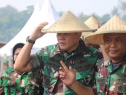 Danrem 052/Wkr Brigjen TNI Rano Tilaar Tinjau Perkembangan Program Food Estate