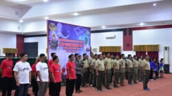 260 Atlet Tenis Meja, Perebutkan Piala Danpussenarhanud Cup Yang Di Selenggarakan PTMSI Kota Cimahi
