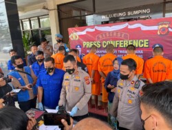 Polres Sumedang Gelar Press Release Pengungkapan Tindak Pidana Curanmor