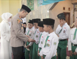 Polres Sumedang Laksanakan kegiatan Memperingati Maulid Nabi dan Do’a Bersama di Masjid Al-Hidayah Polres Sumedang