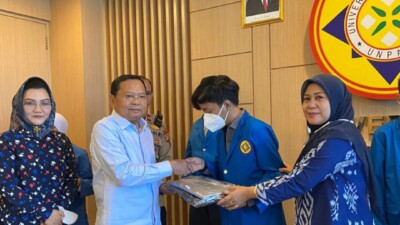 PLD Gelar Rapat Penyerahan Laptop Kepada Mahasiswa Disabilitas UNPAM