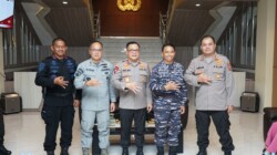 Kapolda Gorontalo Sambut (Laksma) TNI Nouldy J Tangka CHRMP