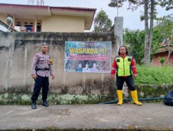 Polres Sumedang Himbau Masyarakat masuki musim penghujan Waspadai Potensi Bencana Alam