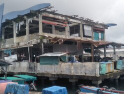 Gedung Pelelangan Ikan Sibolga Sudah Rusak, Pedagang Khawatir Lihat Kondisi Bangunan