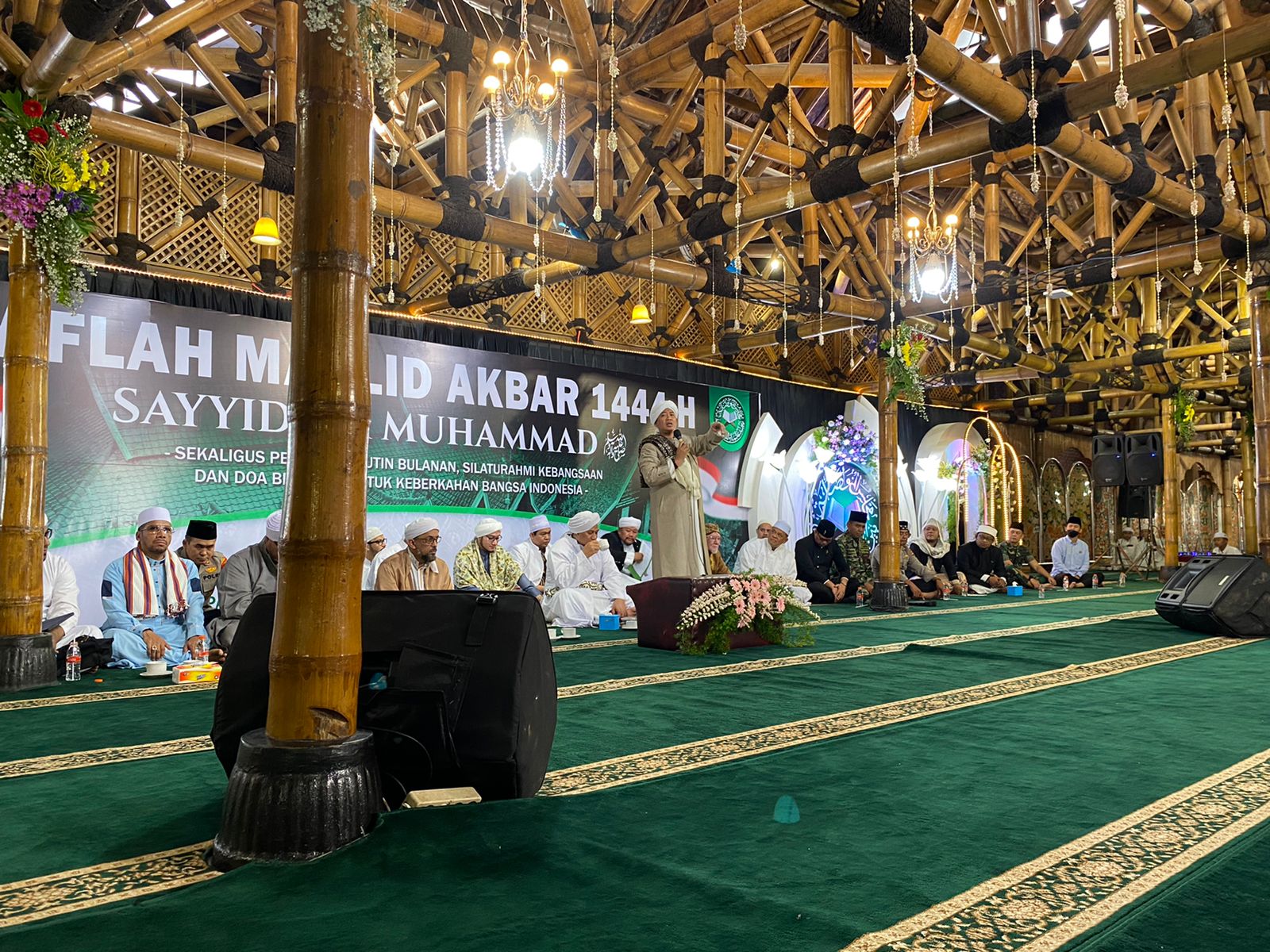 Kapolres Sumedang Hadiri Peringatan Maulid Nabi Muhammad Di Pontren ASY SYIFA