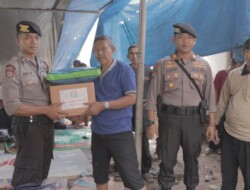 Polres Sumedang Kirimkan Bantuan Untuk Korban Gempa Cianjur