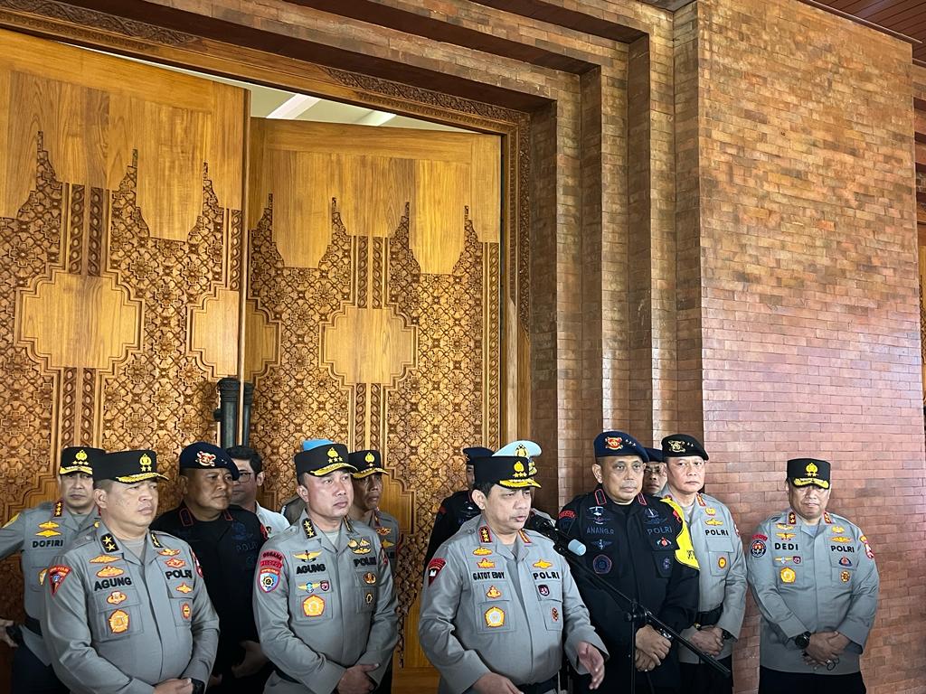 Polri Gelar Latihan Pra Operasi Pengamanan Presidensi KTT G20 Di Bali