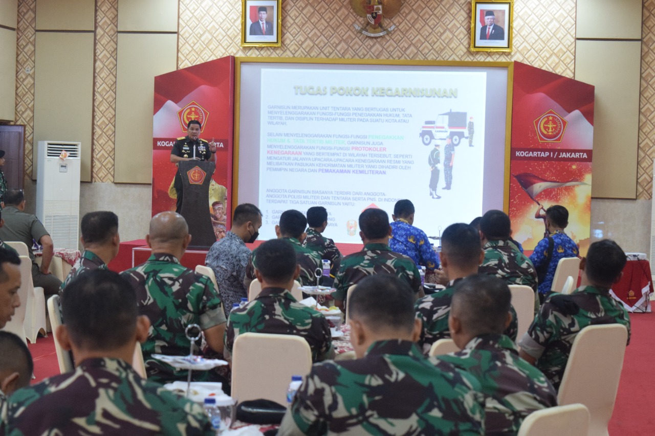 Brigjen TNI Rano Tilaar terima kunjungan Kasatpol PP Provinsi DKI Jakarta