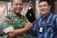 Awak media zonapers.com mendapatkan kesempatan untuk wawancara singkat dengan Kadispenad Brigjend TNI Arh Hamim Tohari