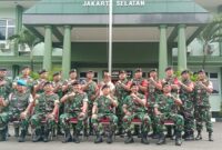 Foto bersama personel Subkogartap Selatan