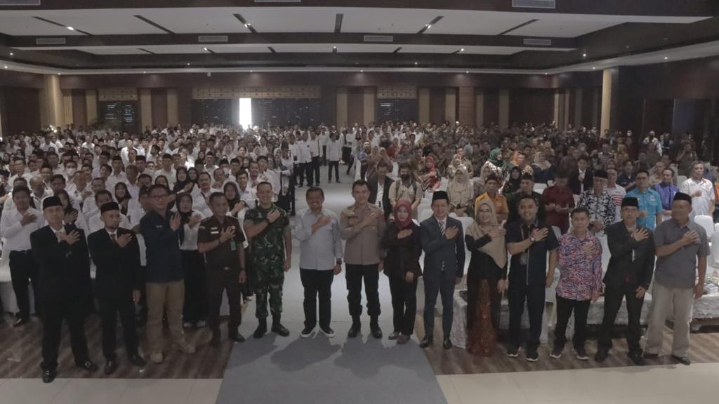 Kapolres Sumedang Hadiri Pelantikan PPS Kabupaten Sumedang 