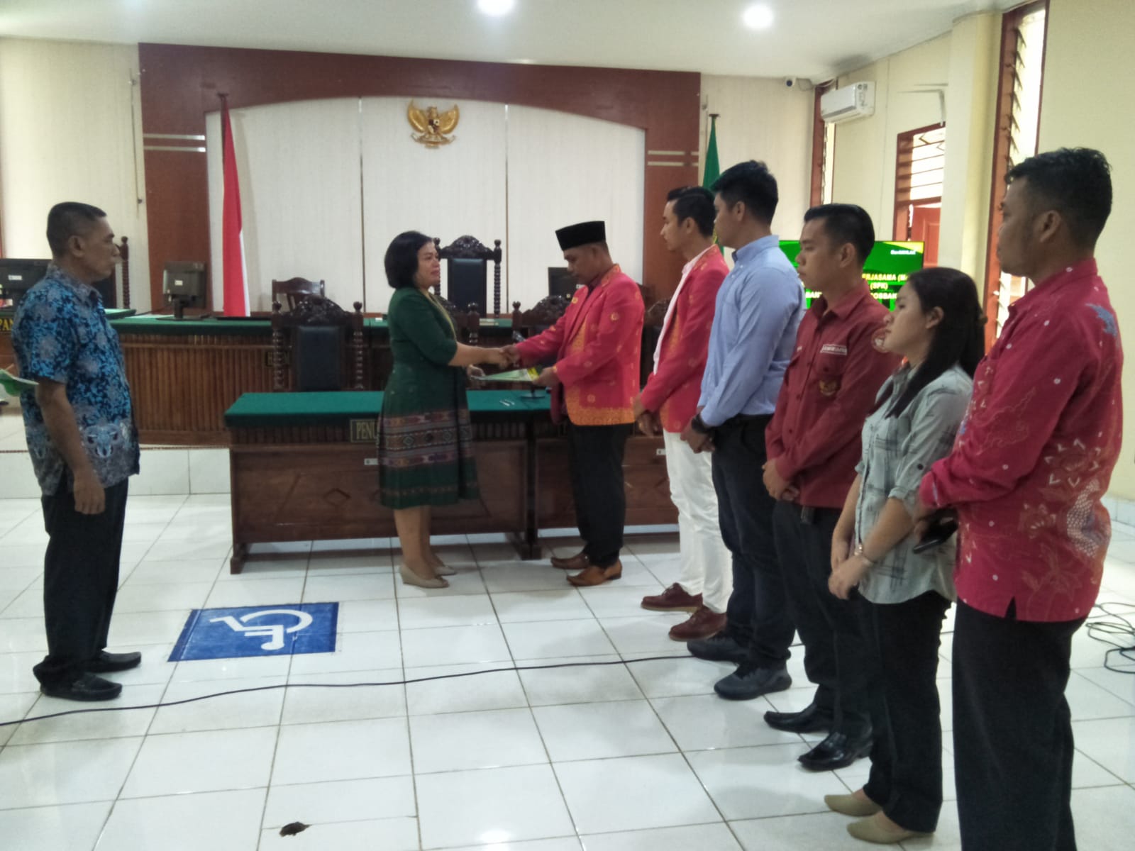 Pengadilan Negeri Sibolga Dan LKBH-S, Menandatangani MoU Dalam Bentuk Pemberian Pelayanan Bantuan Hukum