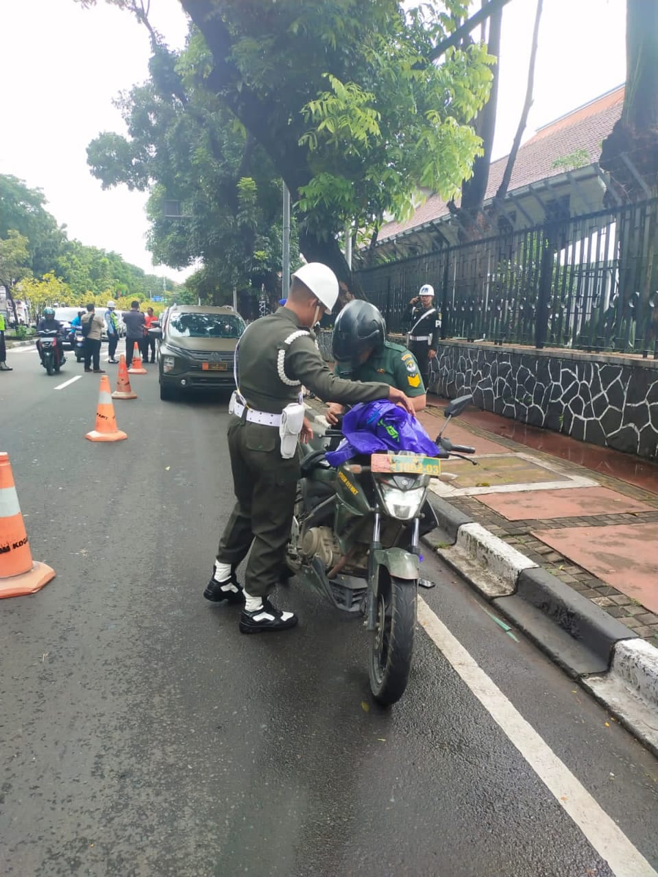 Denpom Kogartap I Jakarta Gelar Operasi Gaktib Waspada Wira Pecut  2023