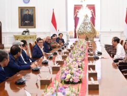Ketua PWI Baru, Bertemu Presiden Jokowi