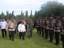 Apel Siaga Pemilu Damai Papua Tengah 2024 Di Kab.Nabire