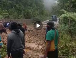Dampak Curah Hujan Tak Henti Henti, Jalan Sepanjang Trans Papua Rusak Parah