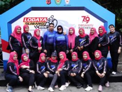 Bhayangkari Polda Jabar Meriahkan Acara Lodaya Siliwangi Ride 2024