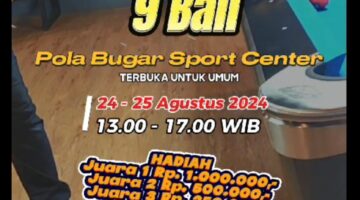 YLBHDKI Adakan Event Billiar 9 Bola