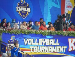 Kegiatan Turnamen Bola Voli Kapolri Cup 2024