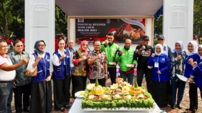 Festival Nasi Uduk Dibuka Pj Wali Kota Bekasi “Gani sebut  Lestarikan Makanan Khas Daerah”