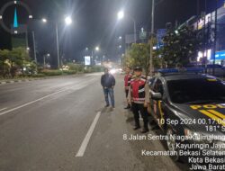 Polsek Bekasi Selatan Gencarkan Patroli Mobile Antisipasi Gangguan Keamanan di Wilayahnya