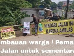 Himbauan Warga untuk Waspada Saat Melintas di Jembatan Legok